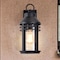 Nuvo Wilton - 1 Light Medium Wall Lantern - Matte Black with Clear Seeded Glass 60/8102 - alternate 3